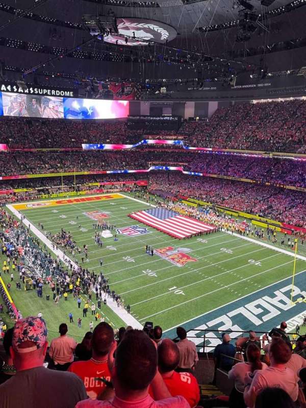 Caesars Superdome, section: 632, row: 12, seat: 10