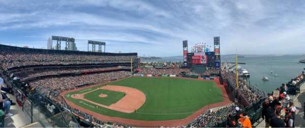 Oracle Park, section: VR305, row: 5, seat: 1