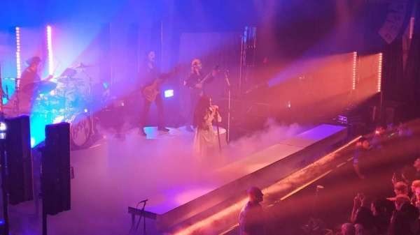 The Ritz, Raleigh, section: A, row: A, seat: 8