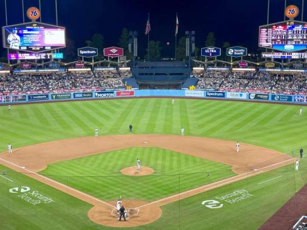 Dodger Stadium, section: 2RS, row: F, seat: 1
