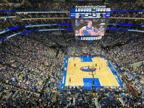 American Airlines Center, section: 301, row: B, seat: 20