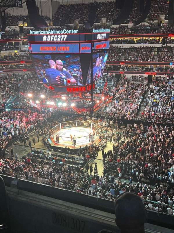 American Airlines Center, section: 307, row: C, seat: 21