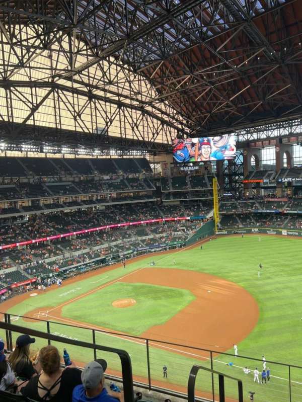 Globe Life Field, section: 226, row: 6, seat: 1