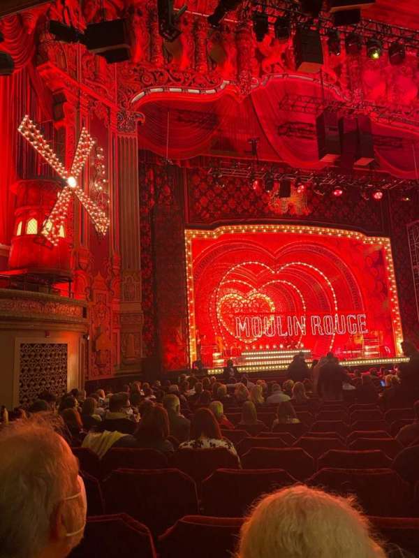 James M. Nederlander Theatre, section: Orchestra L, row: T, seat: 19