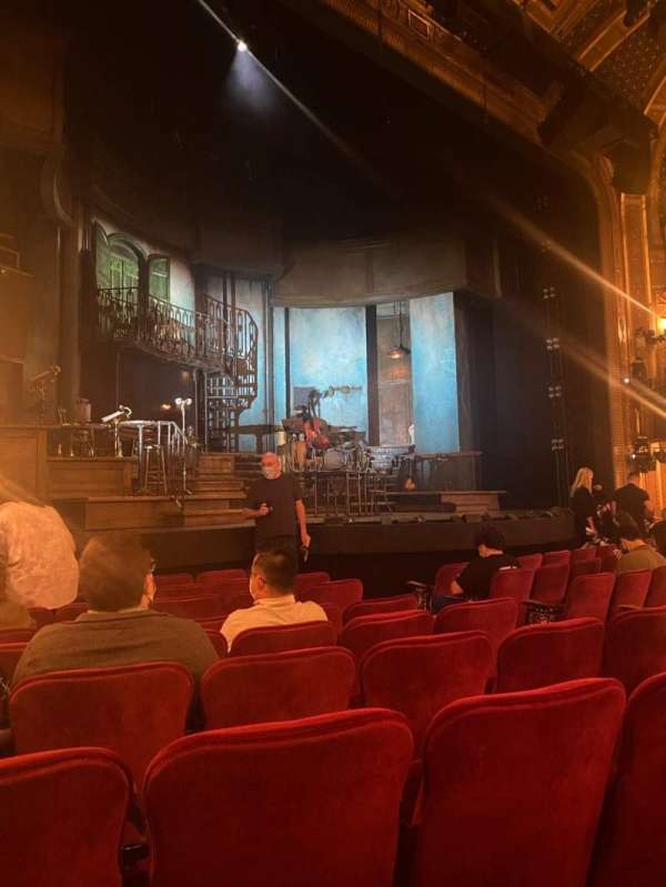 Walter Kerr Theatre, section: Orchestra L, row: K, seat: 13