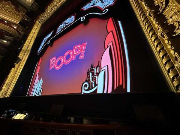 CIBC Theatre, section: Orchestra R, row: B, seat: 6