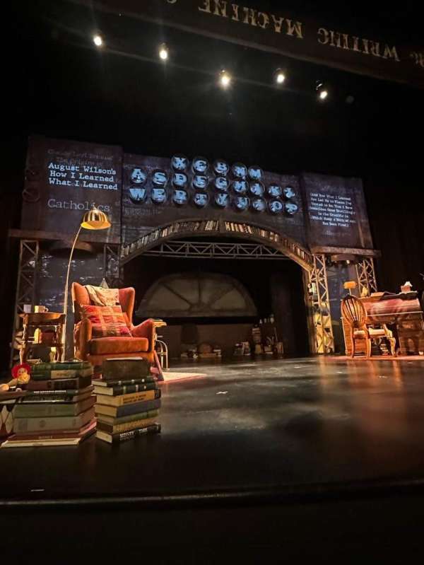 Broadway Playhouse, section: Center, row: A, seat: 12