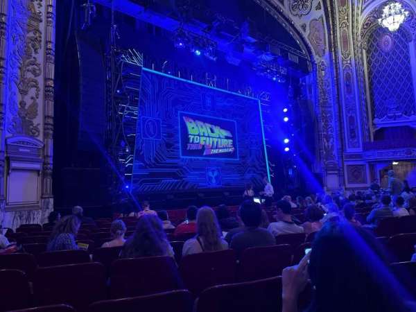 Cadillac Palace Theater, section: Orchestra L, row: L, seat: 19
