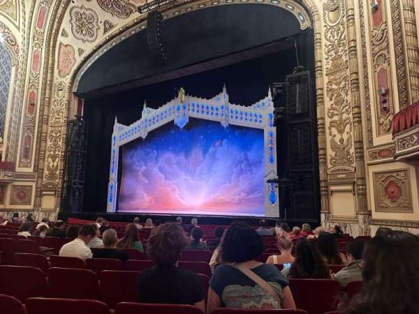 Cadillac Palace Theater, section: Orchestra R, row: N, seat: 18