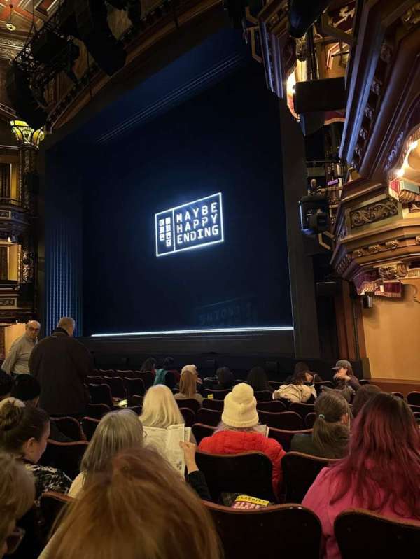 Belasco Theatre, section: Orchestra R, row: K, seat: 18