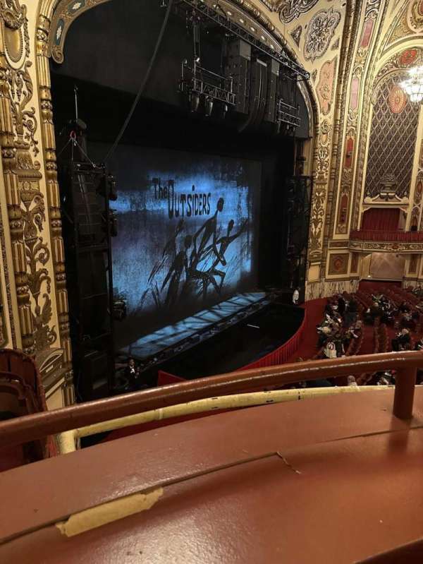 Cadillac Palace Theater, section: Loge FL, row: A, seat: 37