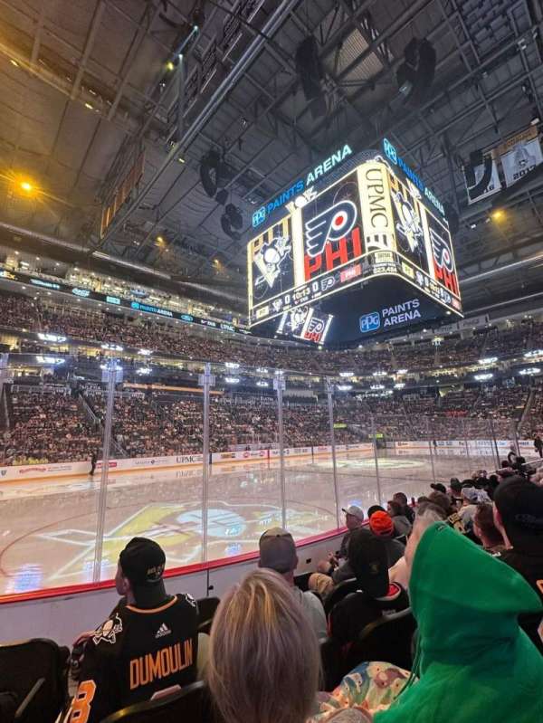PPG Paints Arena, section: 104, row: E, seat: 19