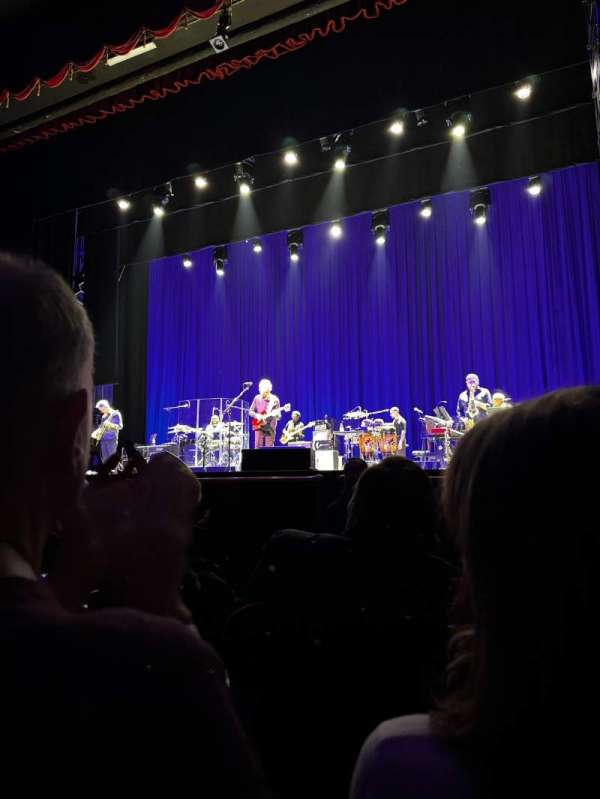 Beacon Theatre, section: Orchestra 2, row: A, seat: 4