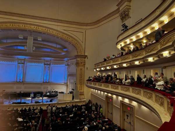 Carnegie Hall, section: First Tier, row: 27