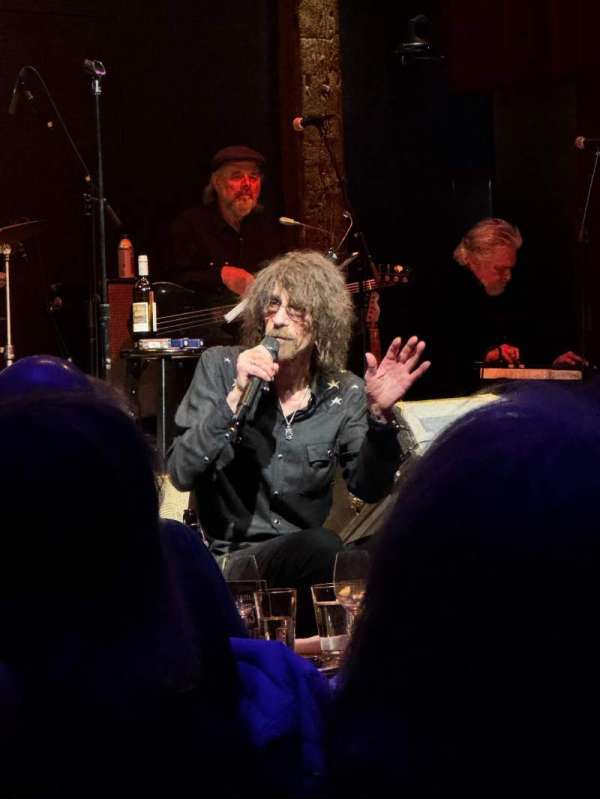 Main Stage, City Winery New York, section: Premier, row: Table 38, seat: A