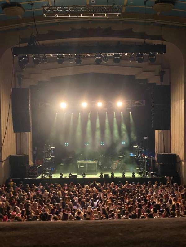 O2 Academy Glasgow, section: Lower Balcony, row: A