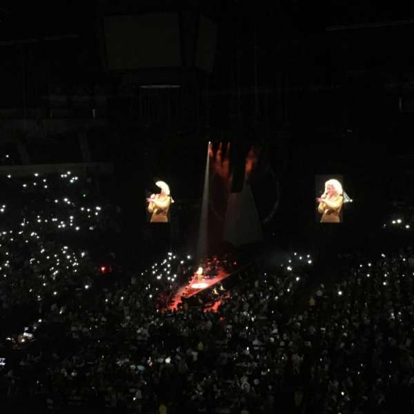 Bridgestone Arena, section: 203, row: K, seat: 15