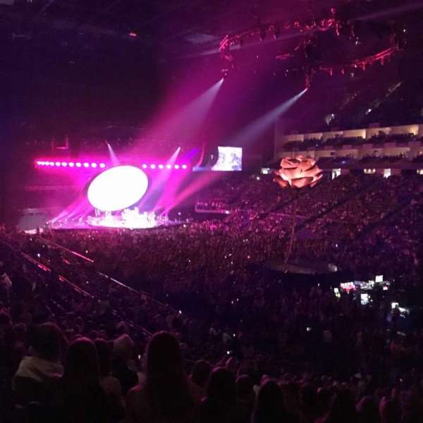 The O2, London, section: 104, row: Z