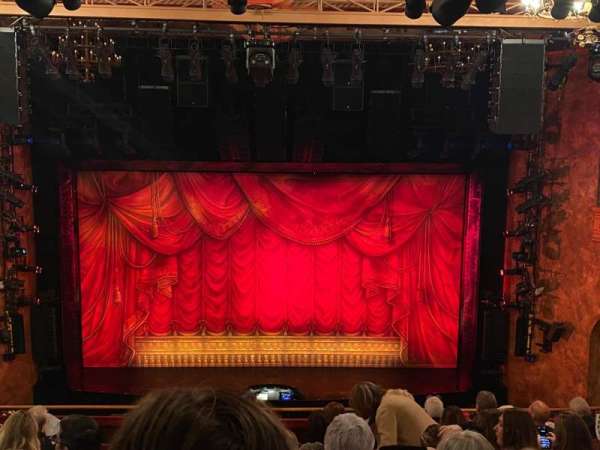 August Wilson Theatre, section: Mezzanine C, row: J, seat: 10