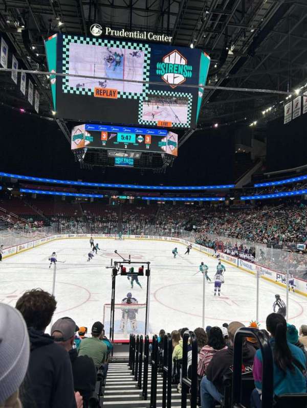 Prudential Center, section: 2, row: 12, seat: 1