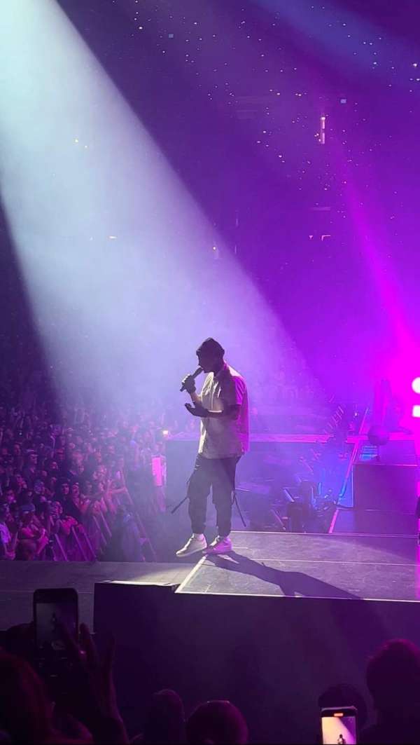 Honda Center, section: 220, row: H, seat: 3