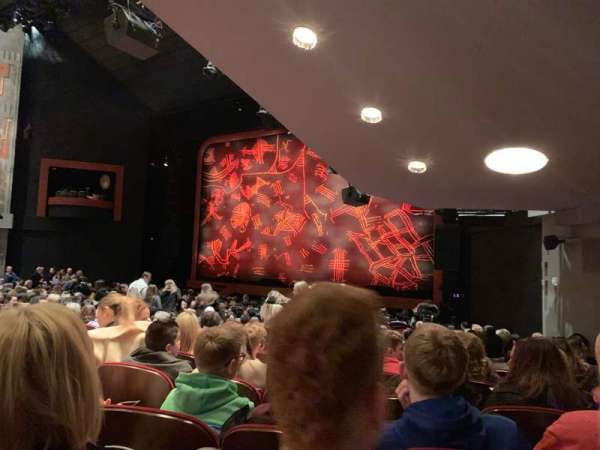 Minskoff Theatre, section: Orchestra R, row: U, seat: 16