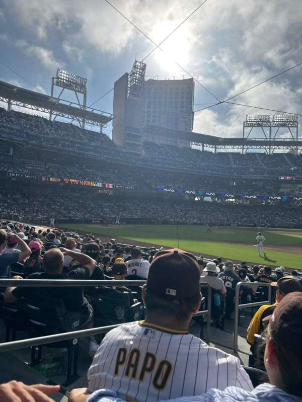 Petco Park, section: 113, row: 16, seat: 2