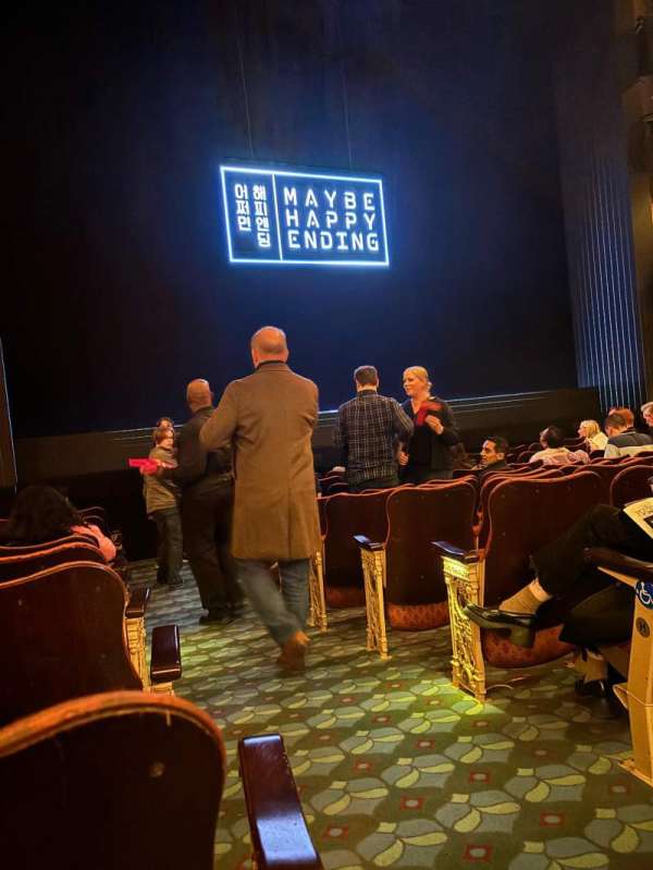 Belasco Theatre, section: Orchestra L, row: K, seat: 1