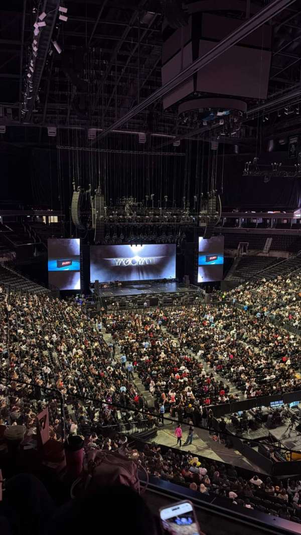 Barclays Center, section: 219, row: 2, seat: 7