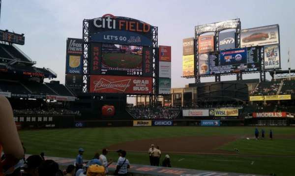 Citi Field, section: 121, row: 13, seat: 10