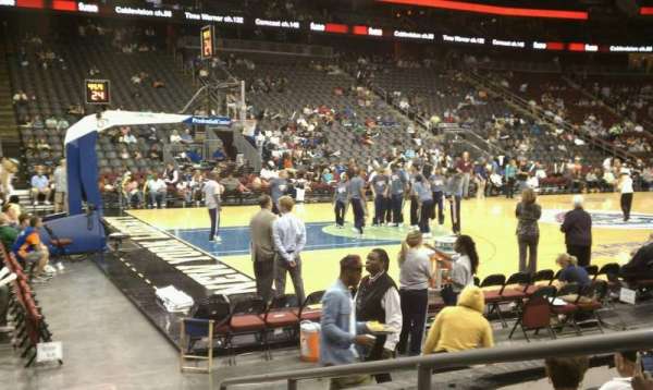 Prudential Center, section: 6, row: 5, seat: 1