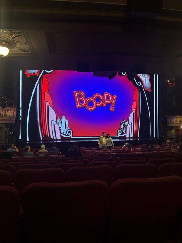 Broadhurst Theatre, section: Orchestra L, row: P, seat: 11