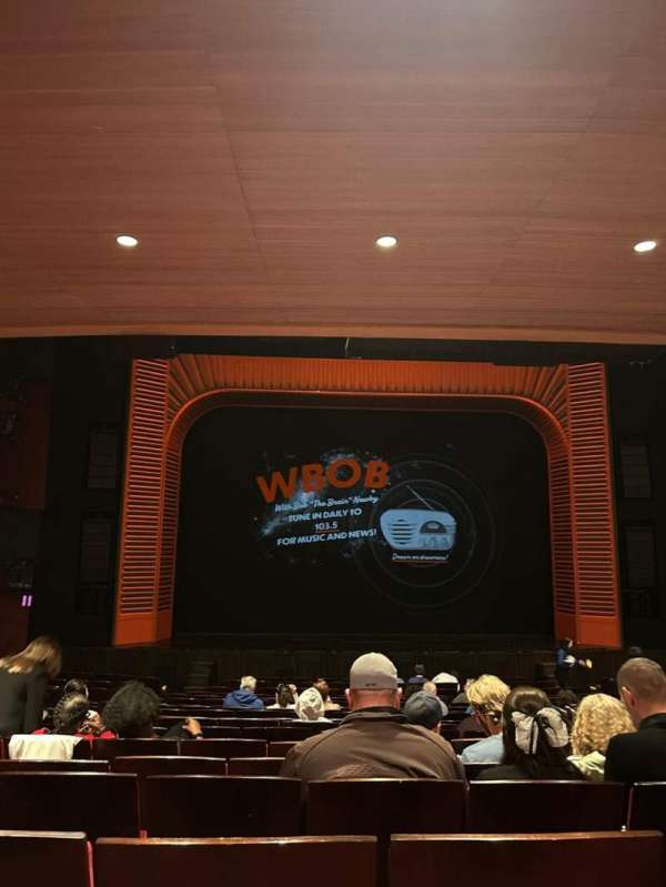 Marquis Theatre, section: Orchestra C, row: T, seat: 110