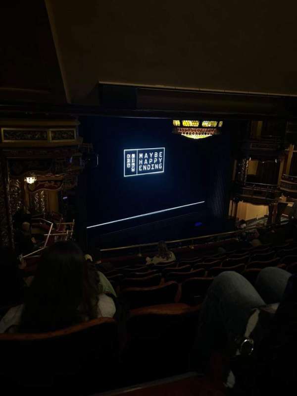 Belasco Theatre, section: Mezzanine L, row: H, seat: 27