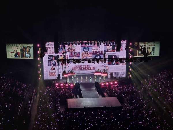 The O2, London, section: 411, row: K, seat: 702