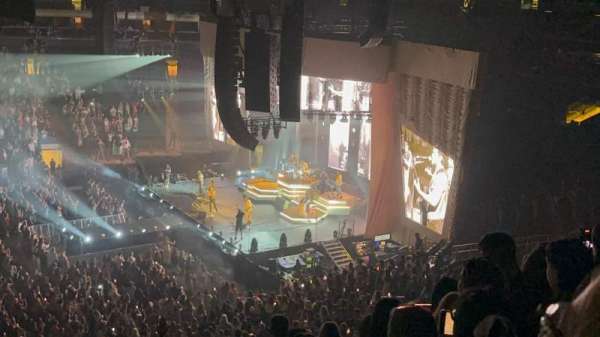Madison Square Garden, section: 211, row: 8, seat: 8