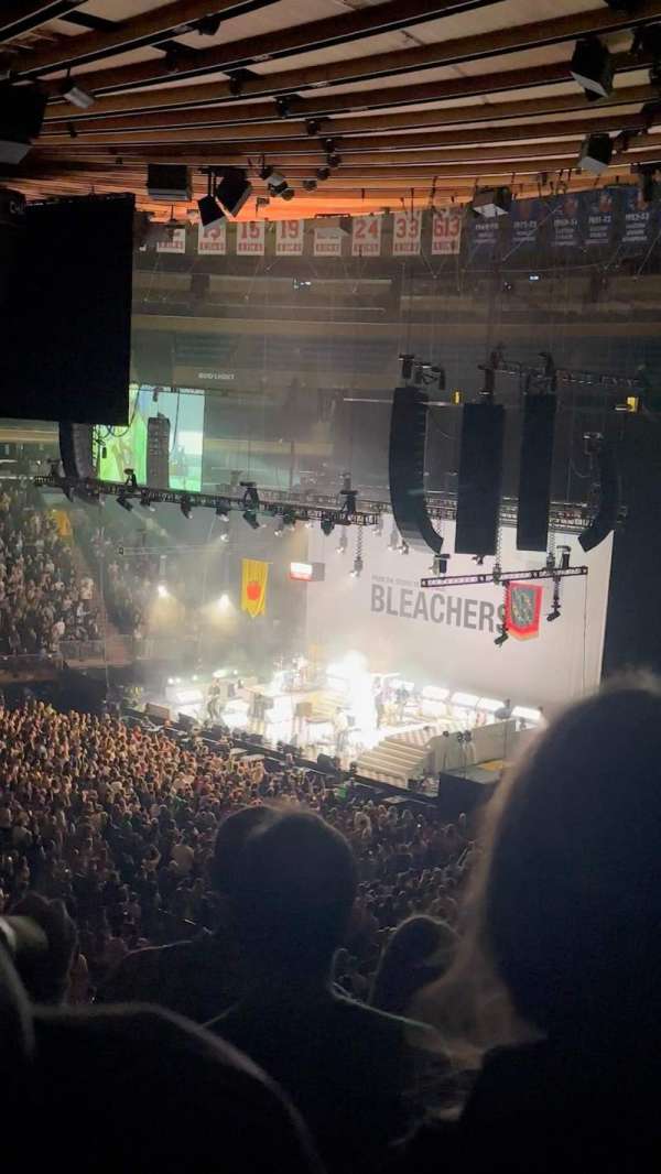 Madison Square Garden, section: 210, row: 4, seat: 2