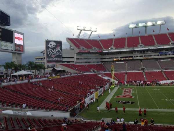Raymond James Stadium, section: 232, row: C, seat: 8