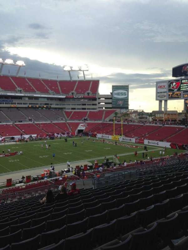 Raymond James Stadium, section: 234, row: T, seat: 4