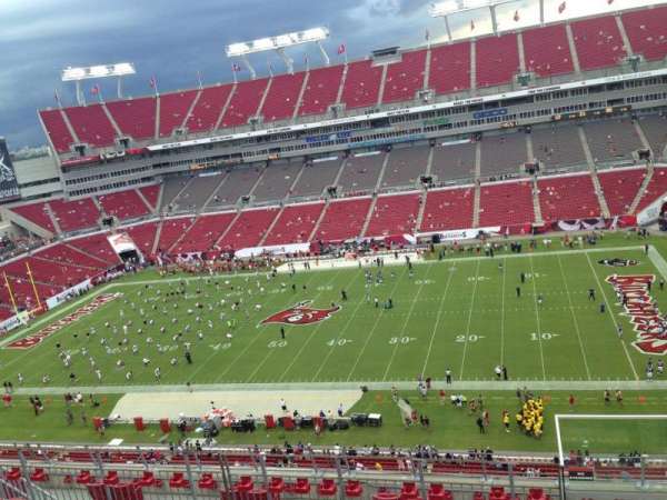 Raymond James Stadium, section: 338, row: G, seat: 20