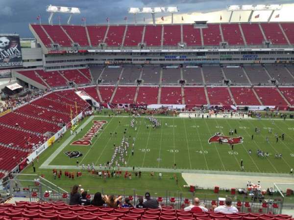 Raymond James Stadium, section: 334, row: L, seat: 12