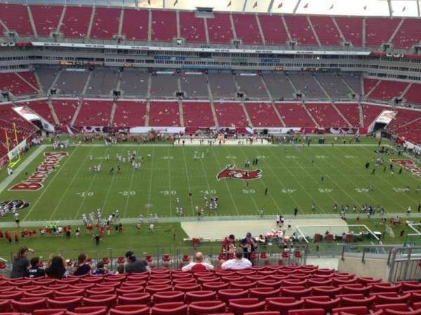 Raymond James Stadium, section: 334, row: L, seat: 12