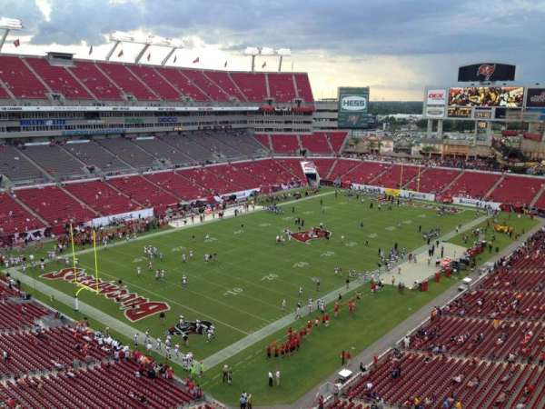 Raymond James Stadium, section: 327, row: A, seat: 6