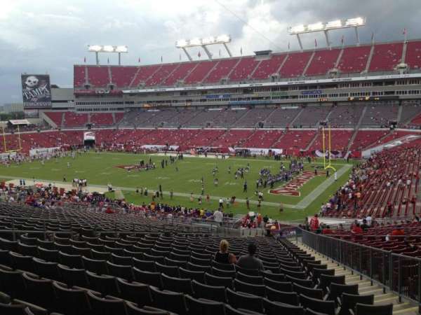 Raymond James Stadium, section: 241, row: CC, seat: 15