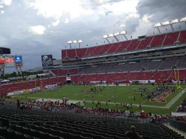 Raymond James Stadium, section: 241, row: CC, seat: 14