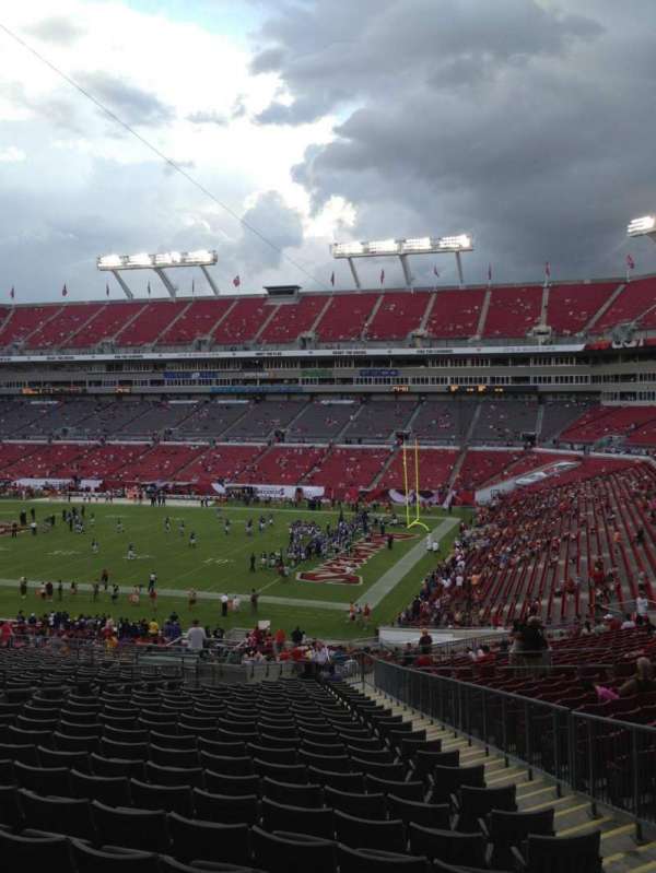 Raymond James Stadium, section: 241, row: CC, seat: 14