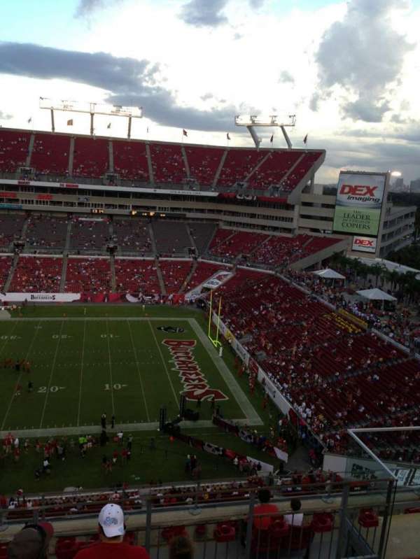 Raymond James Stadium, section: 313, row: E, seat: 14