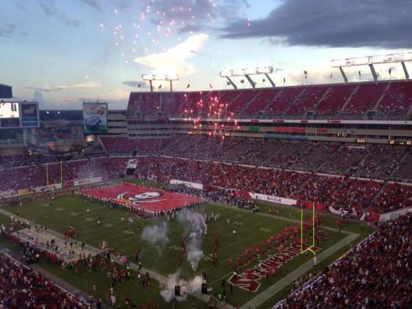 Raymond James Stadium, section: 318, row: E, seat: 24