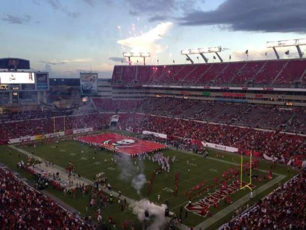 Raymond James Stadium, section: 318, row: E, seat: 24