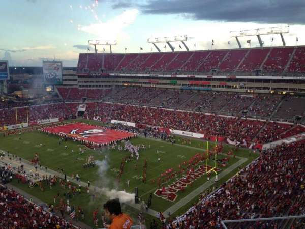 Raymond James Stadium, section: 318, row: E, seat: 24